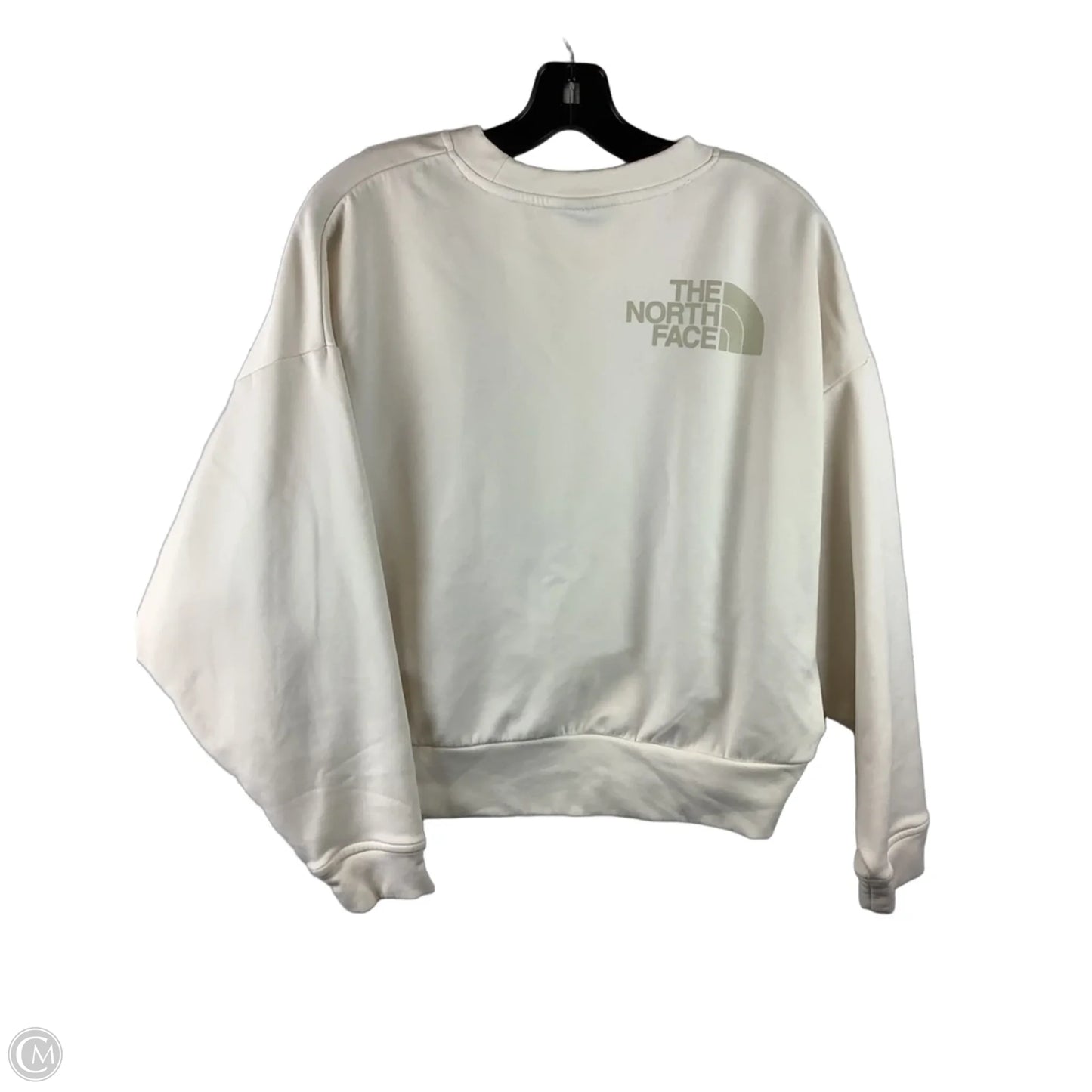 Sweatshirt Crewneck By The North Face In Cream, Size: M