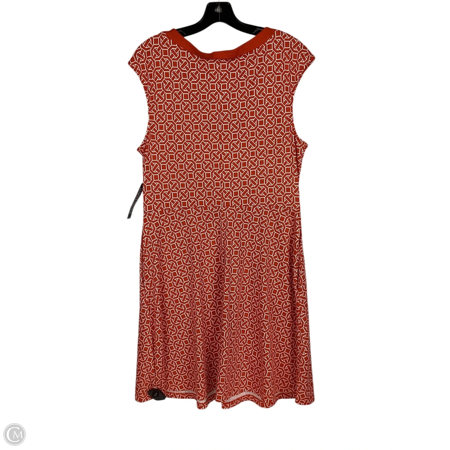 Dress Work By New York And Co In Orange, Size: L