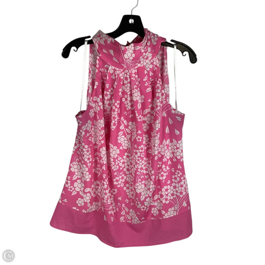 Top Sleeveless By New York And Co In Pink, Size: Xl