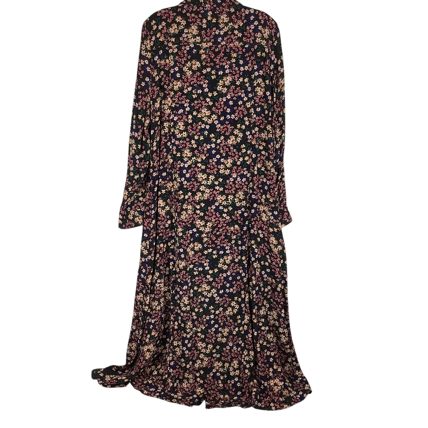 Dress Casual Maxi By Mng In Floral Print, Size: L