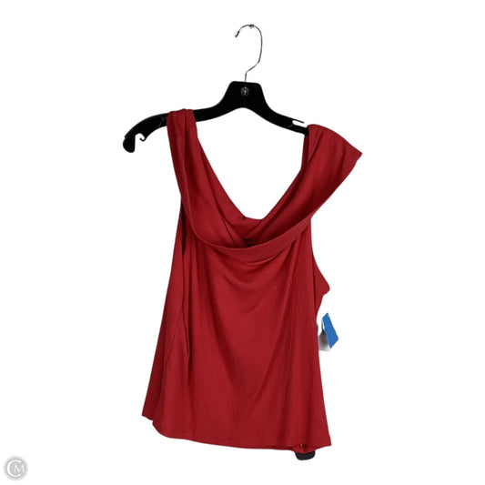 Top Sleeveless By Old Navy In Red, Size: Xl