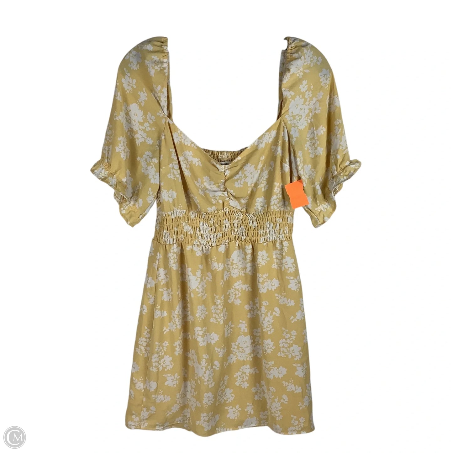 Dress Casual Short By Abercrombie And Fitch In Yellow, Size: M