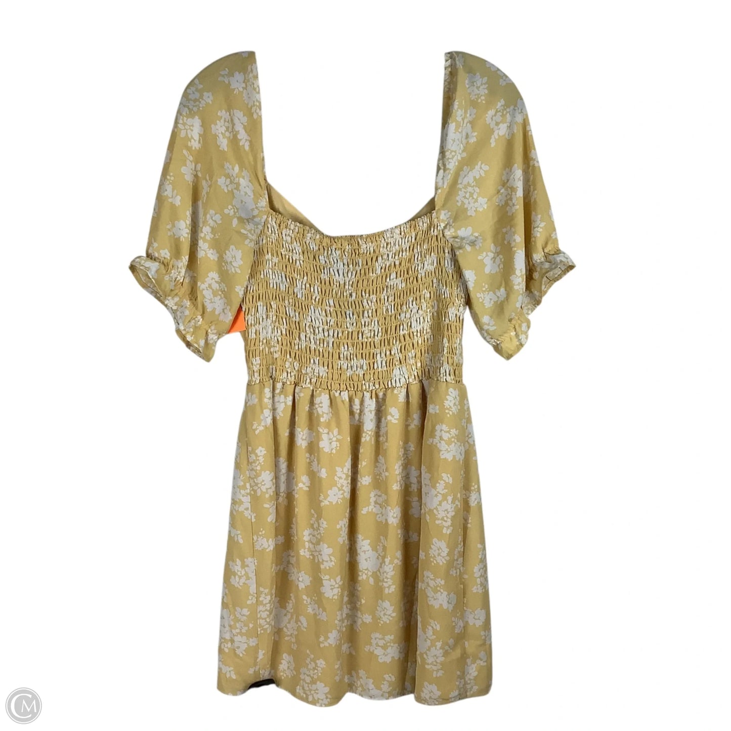 Dress Casual Short By Abercrombie And Fitch In Yellow, Size: M