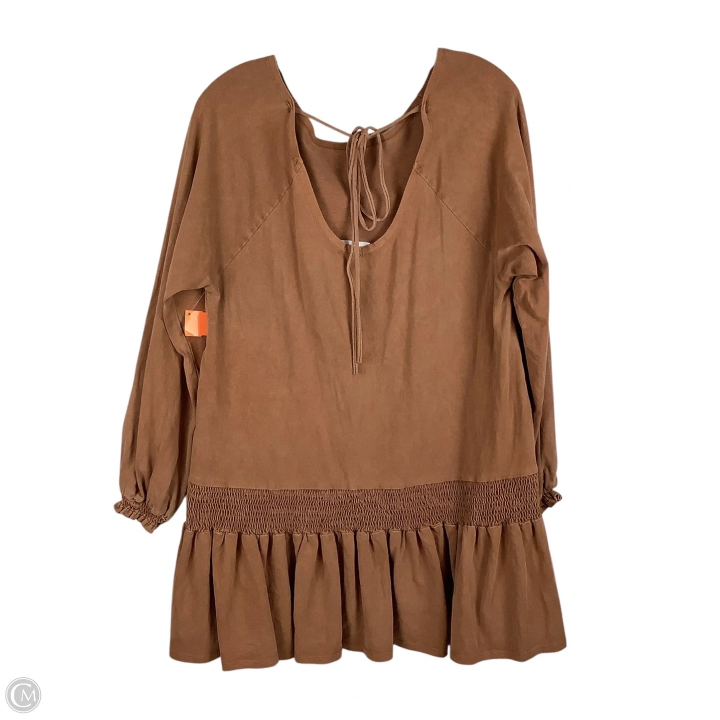 Dress Casual Short By Vestique In Orange, Size: S