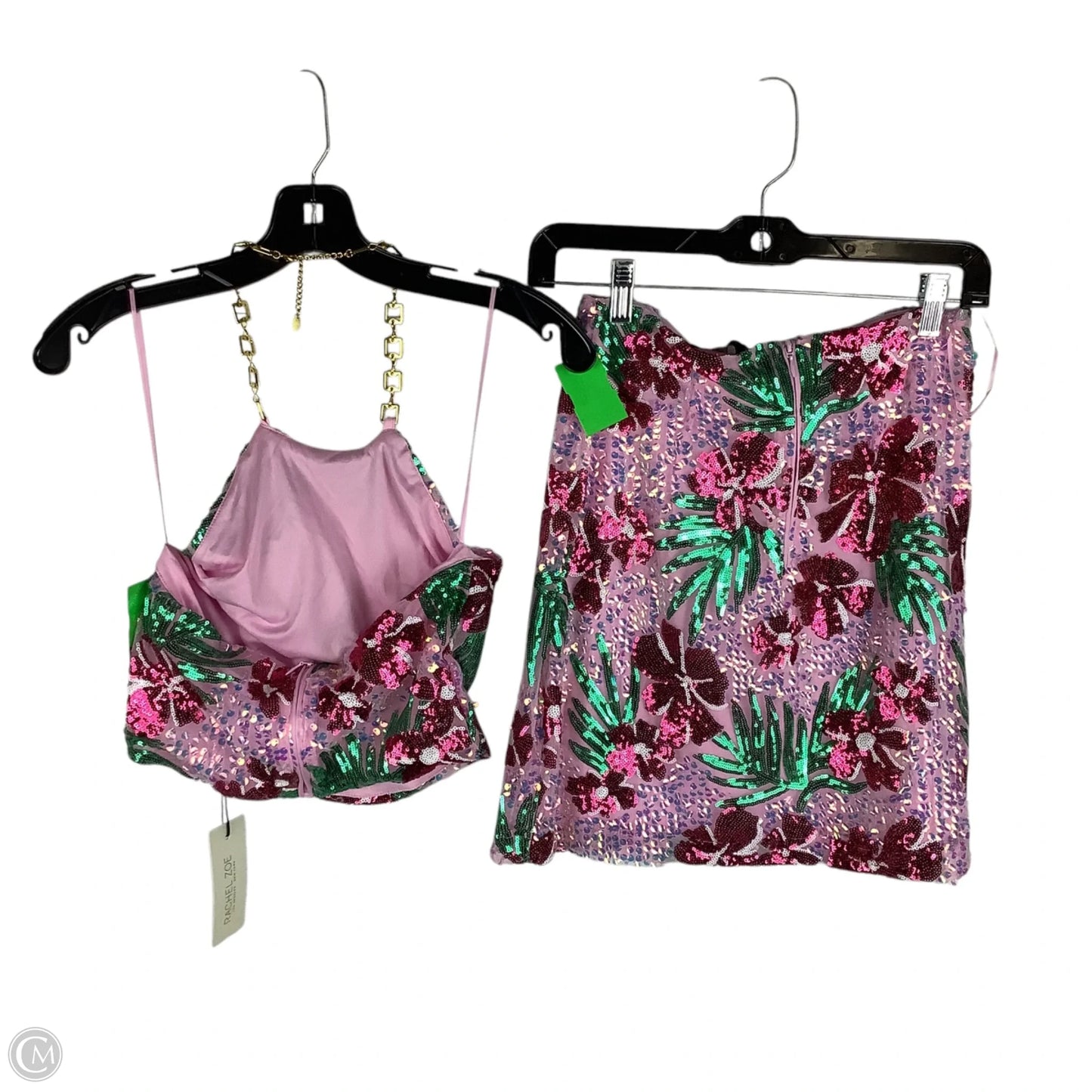 Skirt Set 2pc By Rachel Zoe In Pink, Size: S
