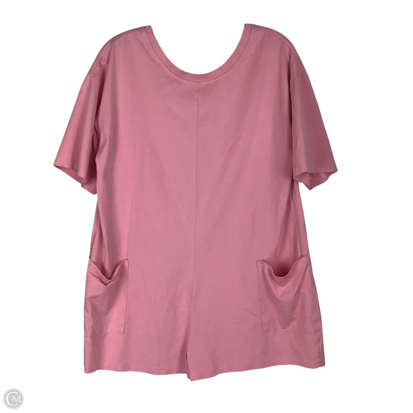 Romper By Clothes Mentor In Pink, Size: S