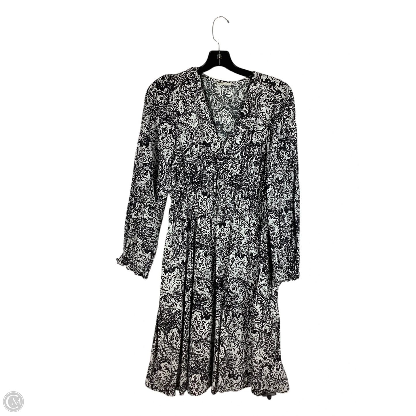 Dress Casual Midi By Ana In Black, Size: S