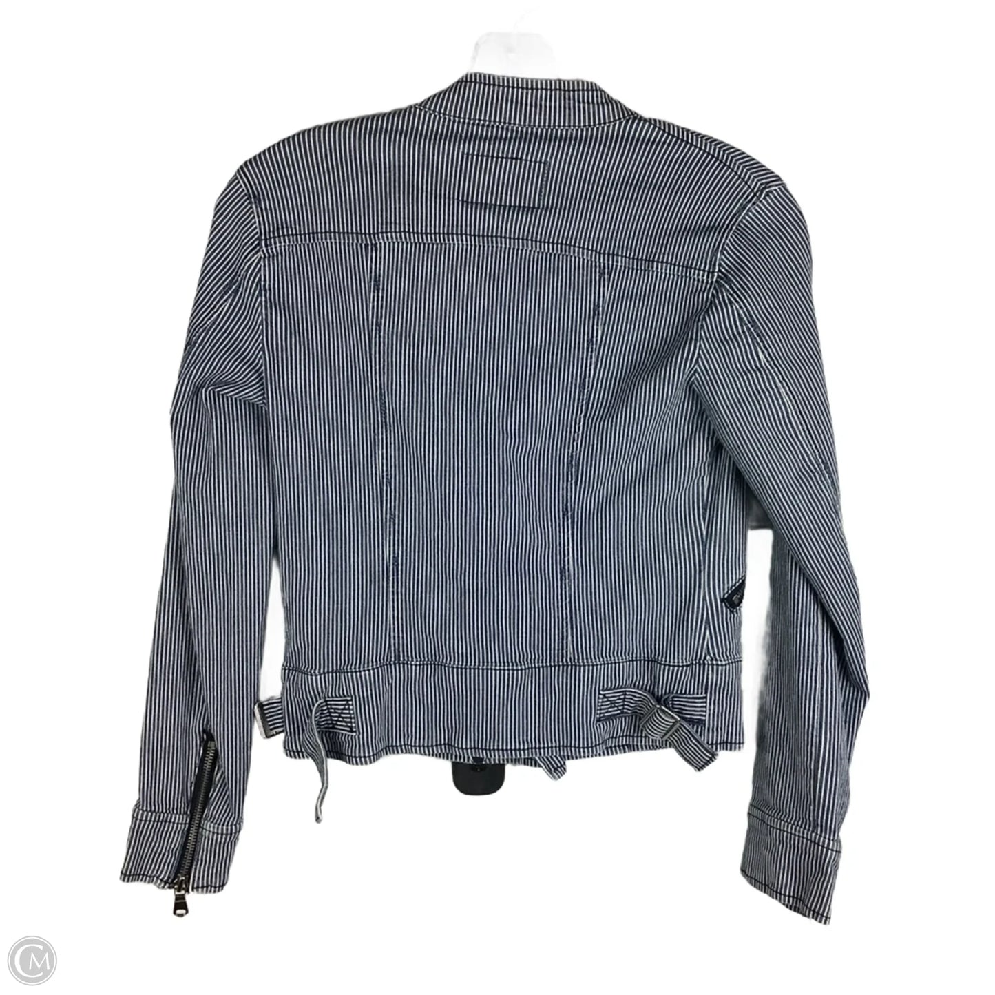 Jacket Denim By Banana Republic In Blue Denim, Size: Xxs petite