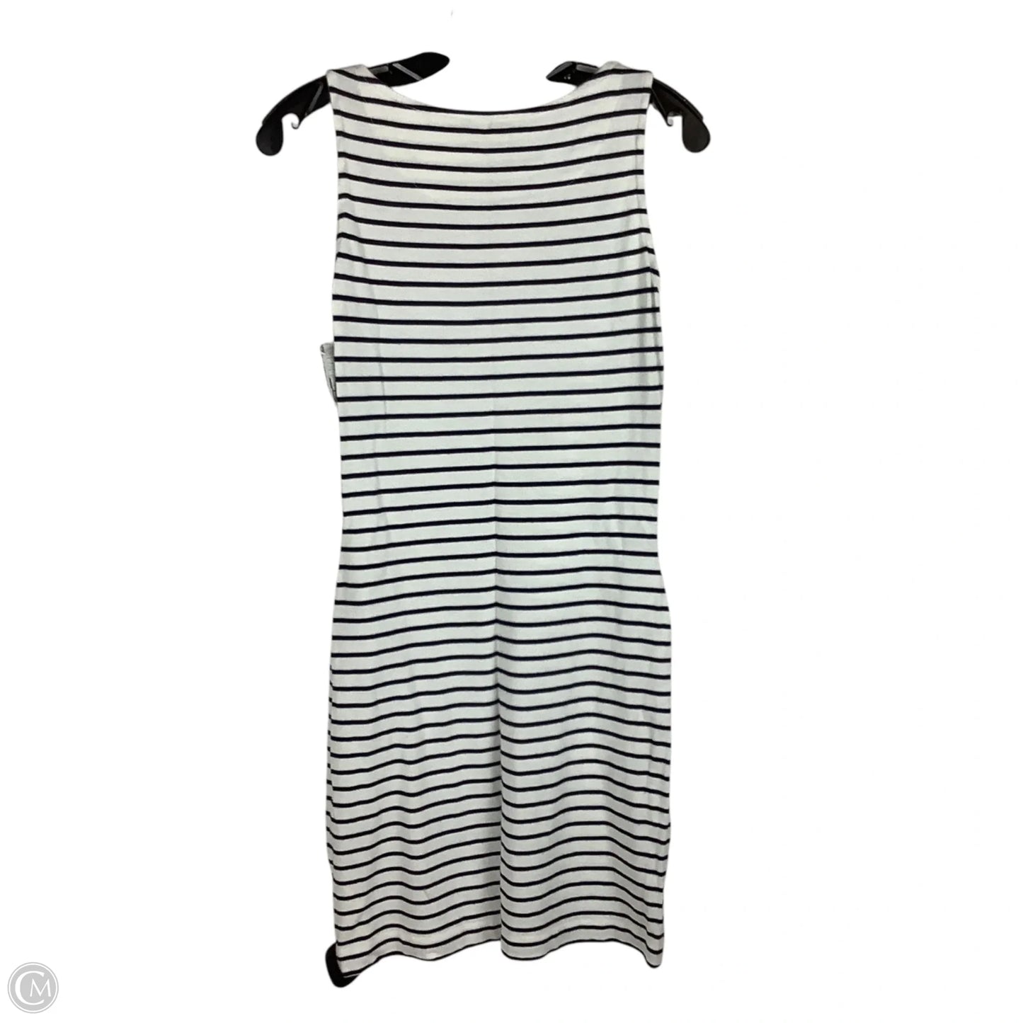 Dress Casual Midi By Barbour In Striped Pattern, Size: 4