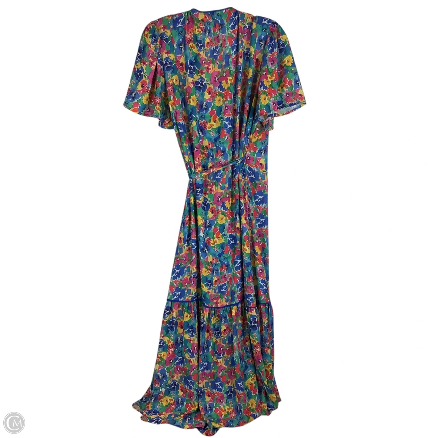 Dress Casual Maxi By Cmc In Floral Print, Size: L