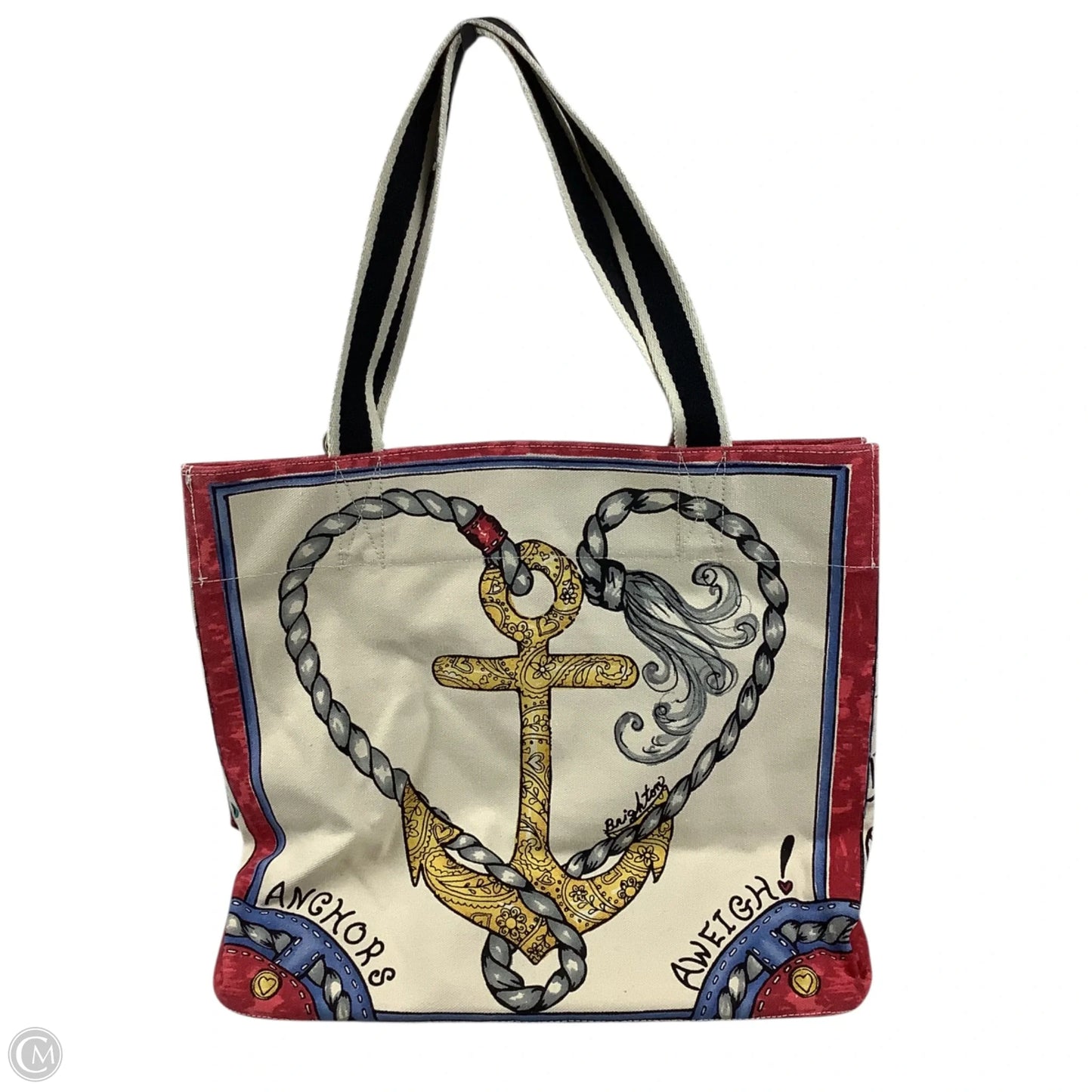 Tote By Clothes Mentor, Size: Large