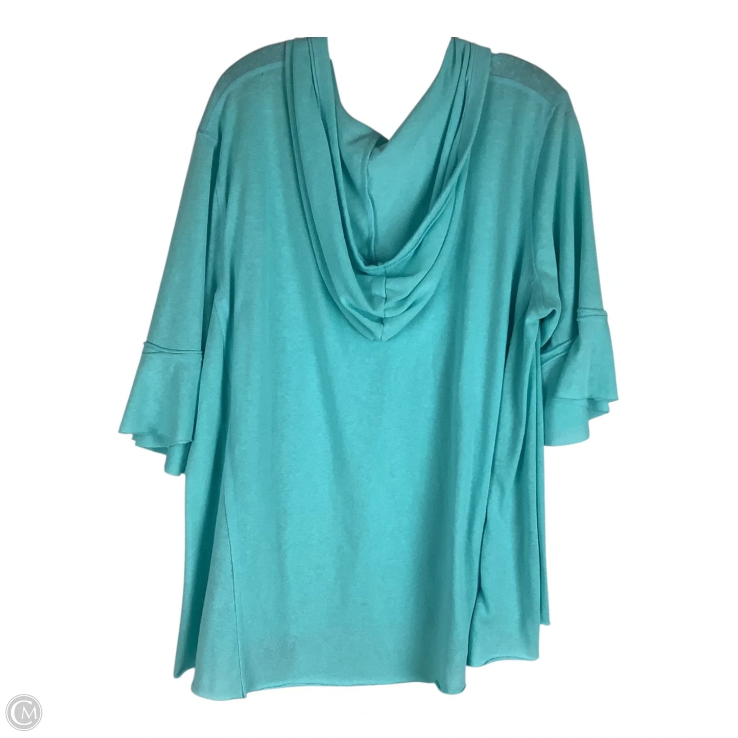 Top Short Sleeve By Easel In Blue, Size: M