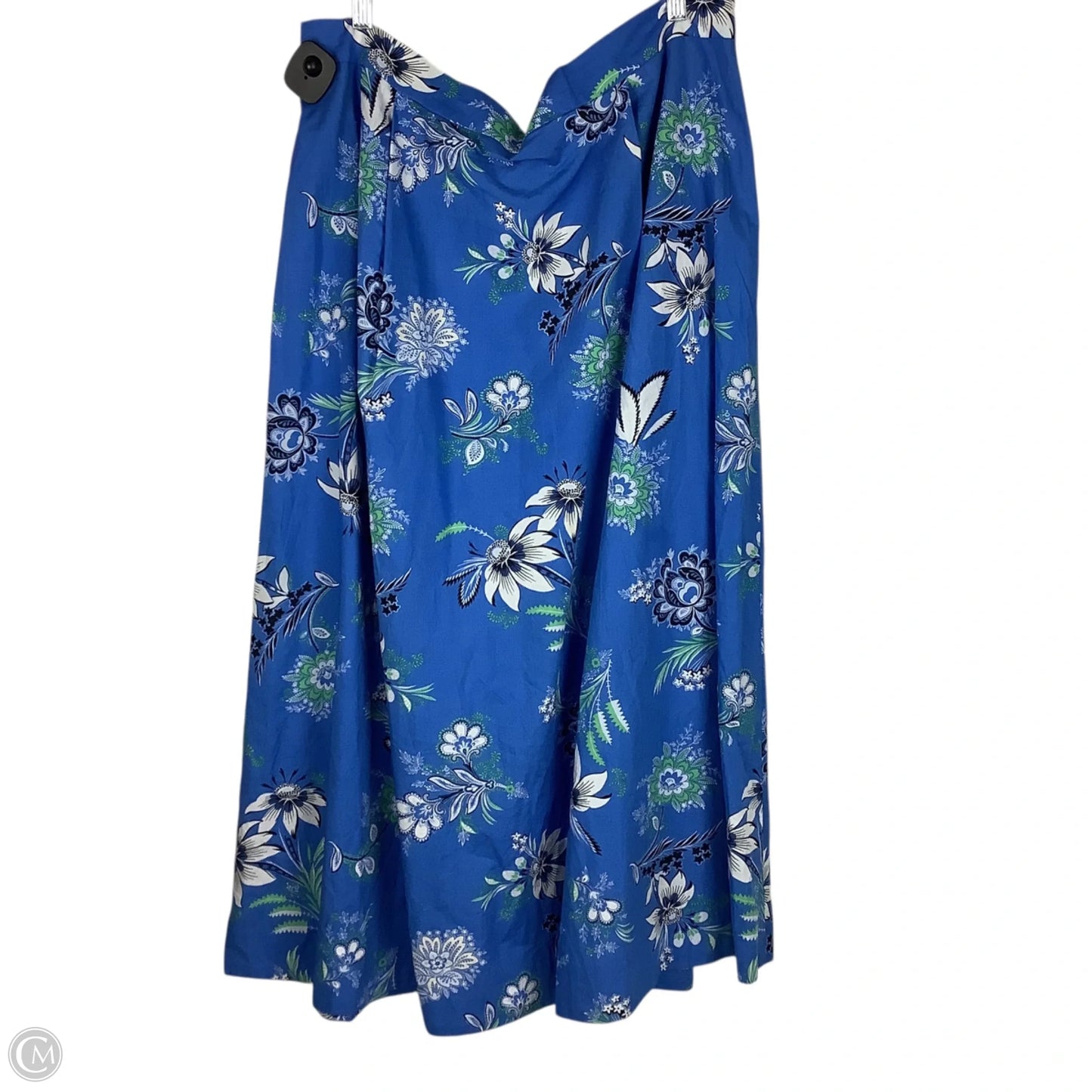 Skirt Maxi By Ann Taylor In Blue, Size: 16