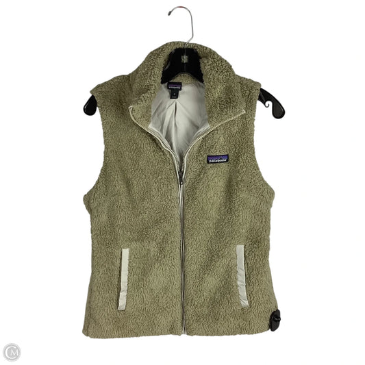 Vest Faux Fur & Sherpa By Patagonia In Tan, Size: M