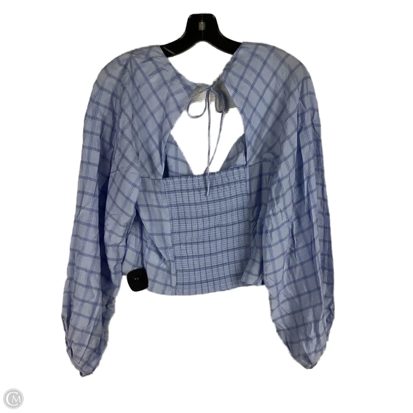 Top Long Sleeve By Clothes Mentor In Blue, Size: 8