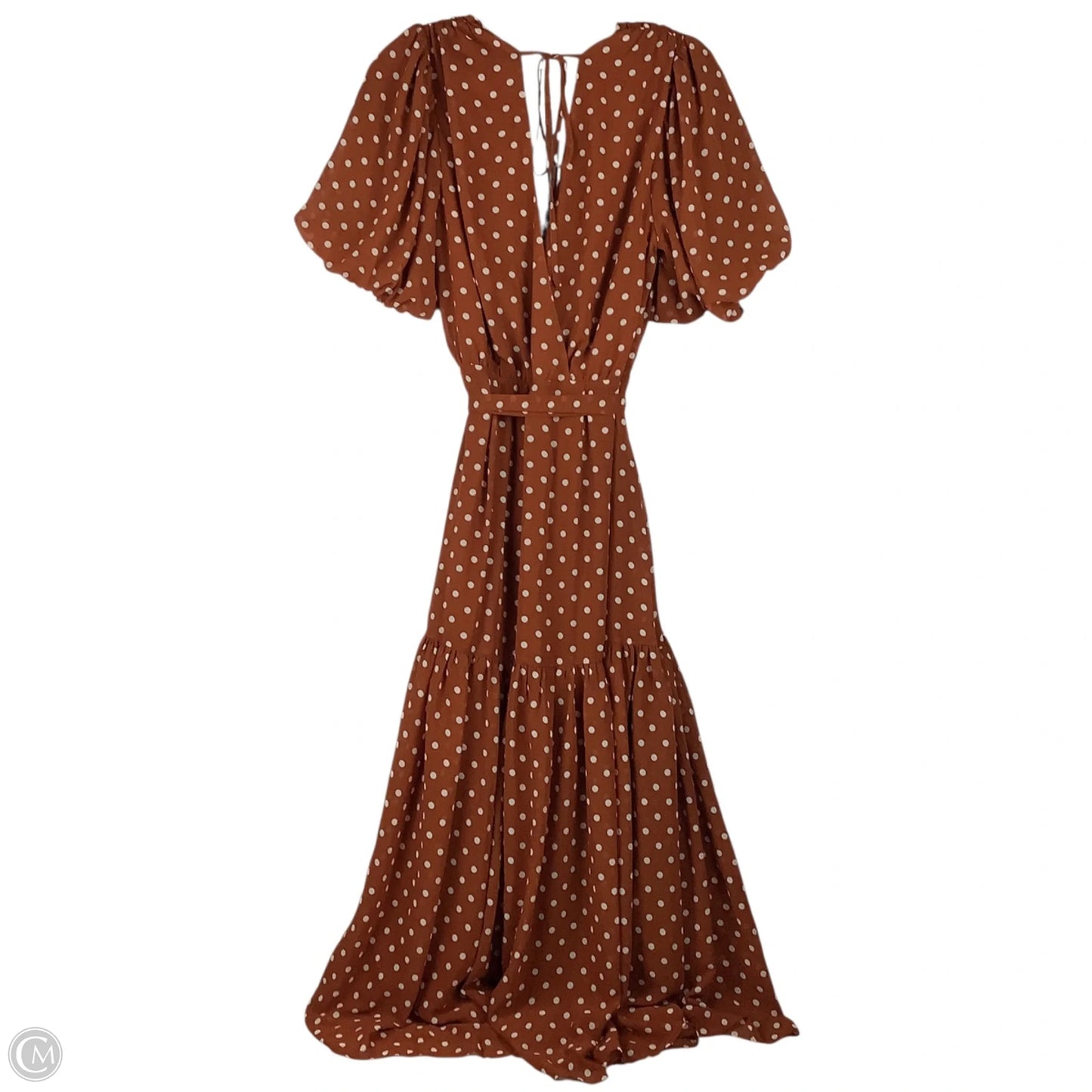 Dress Casual Maxi By Vici In Tan, Size: L
