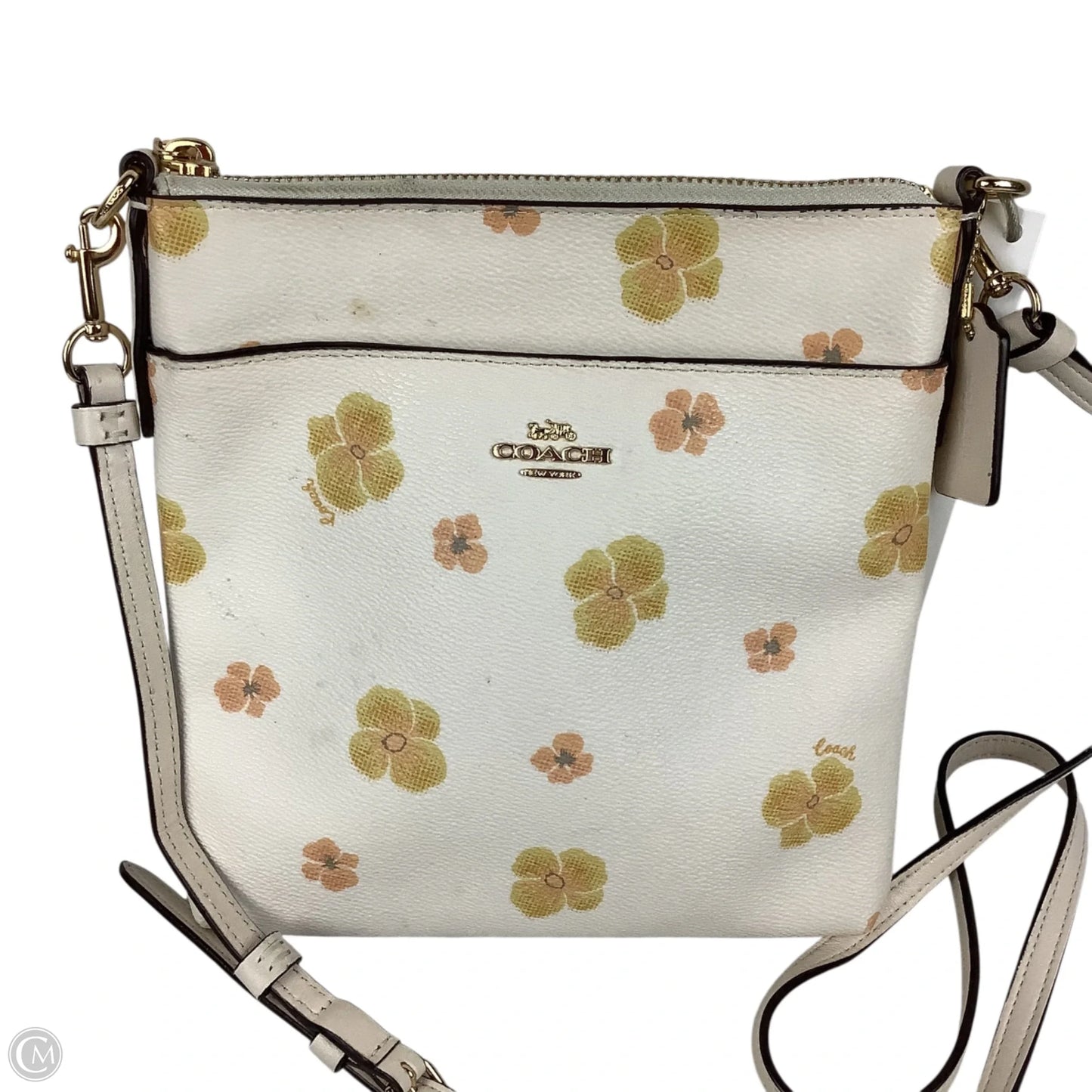 Crossbody Designer By Coach, Size: Medium