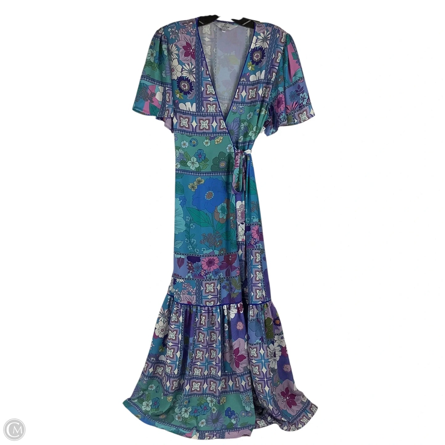 Dress Party Long By Cmc In Floral Print, Size: M