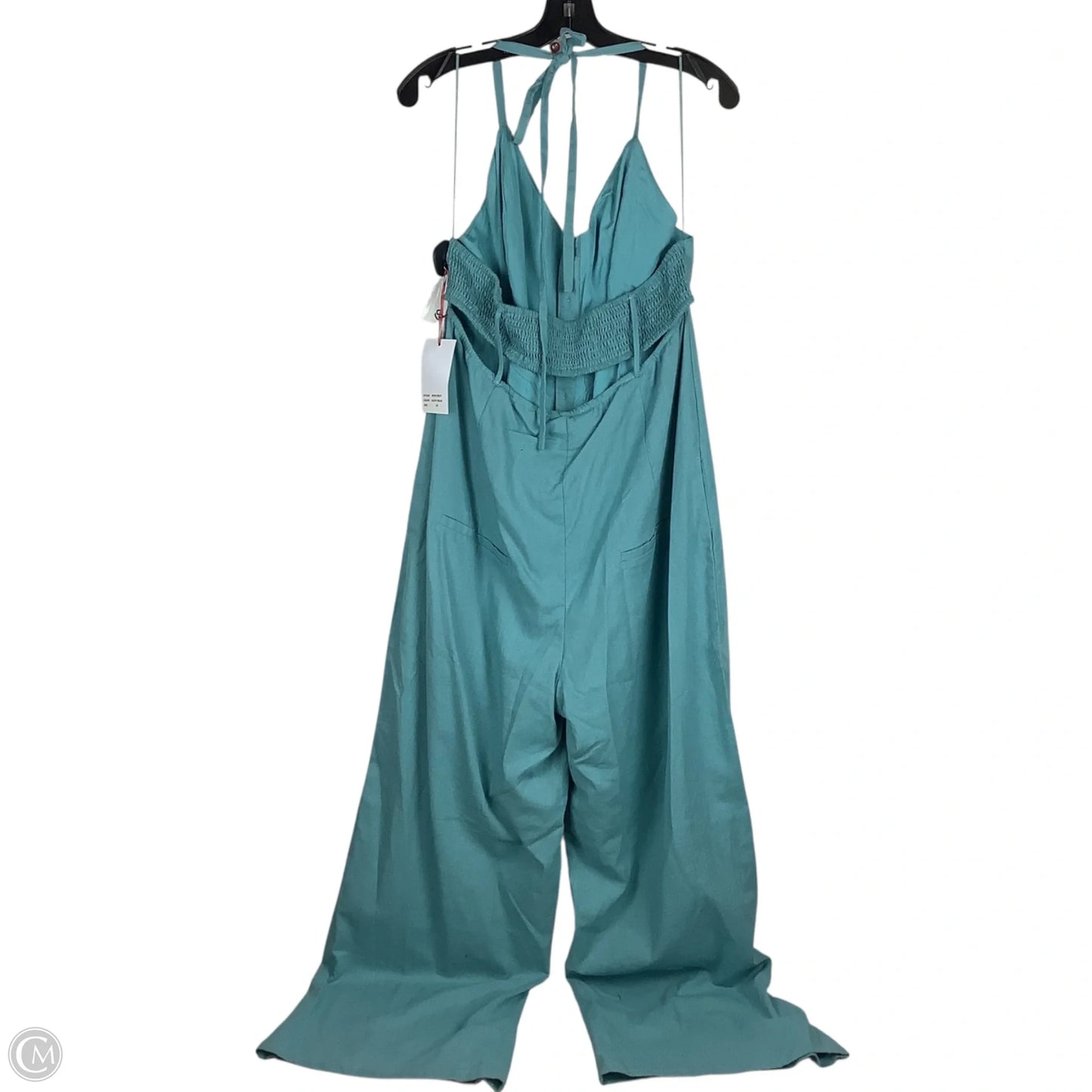 Jumpsuit By Clothes Mentor In Blue, Size: 1x