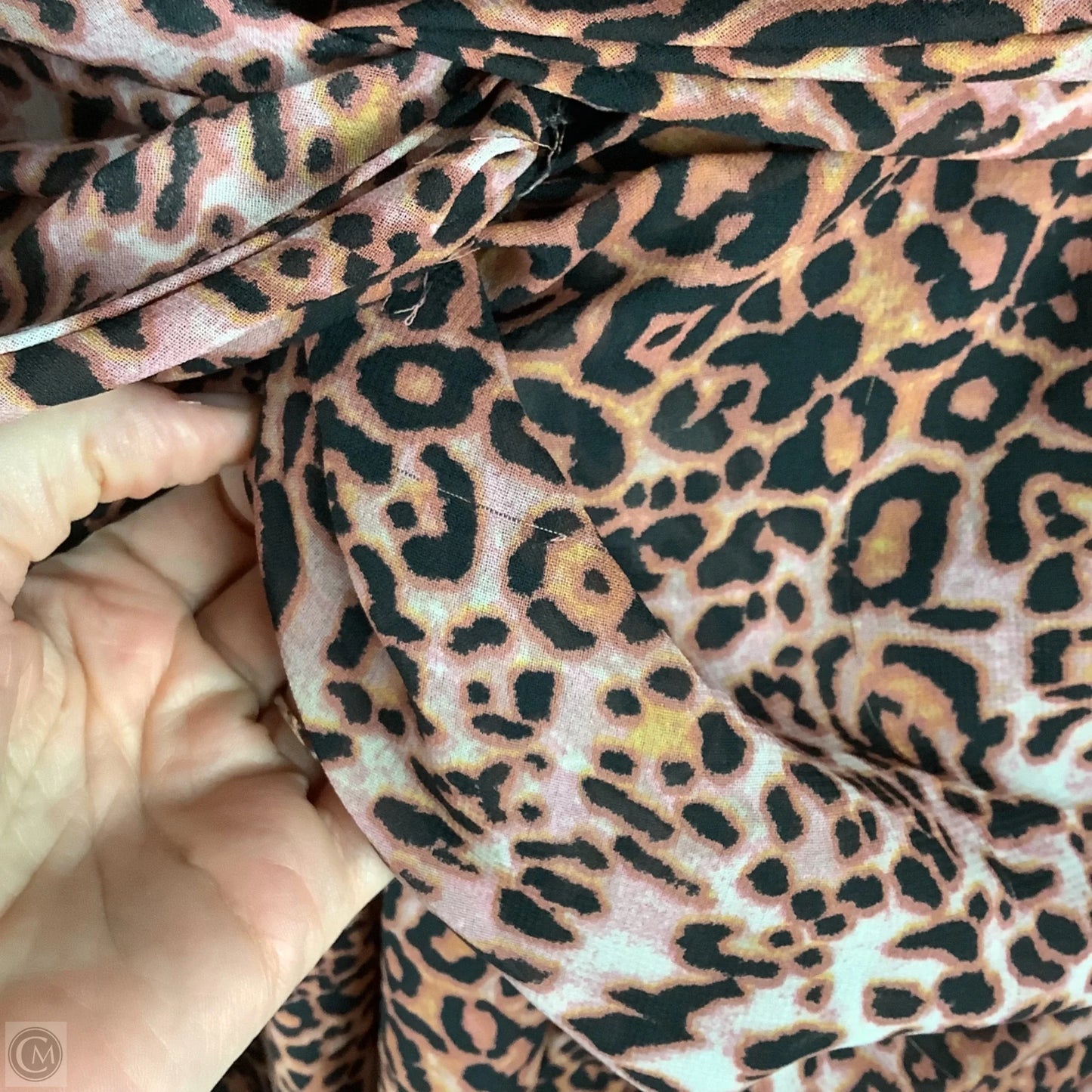 Dress Party Long By Anthropologie In Animal Print, Size: Xl