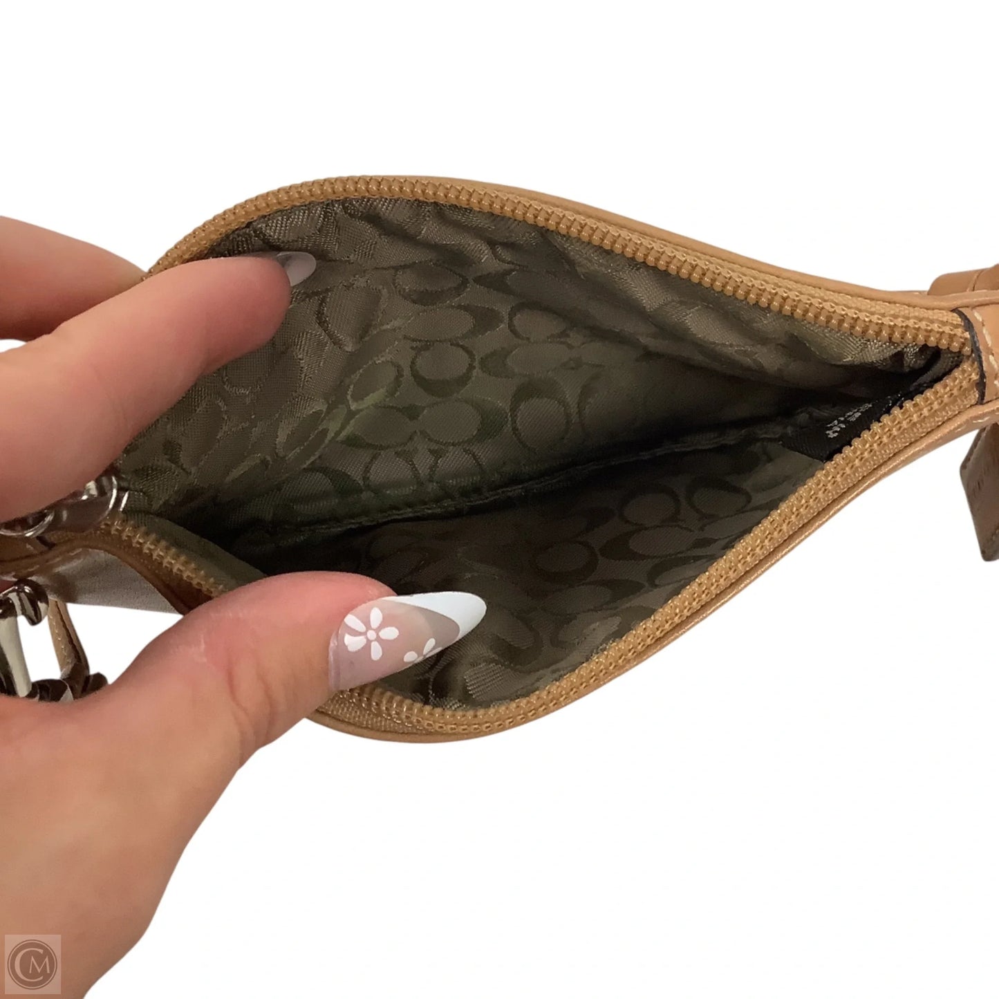 Wristlet Designer By Coach, Size: Small