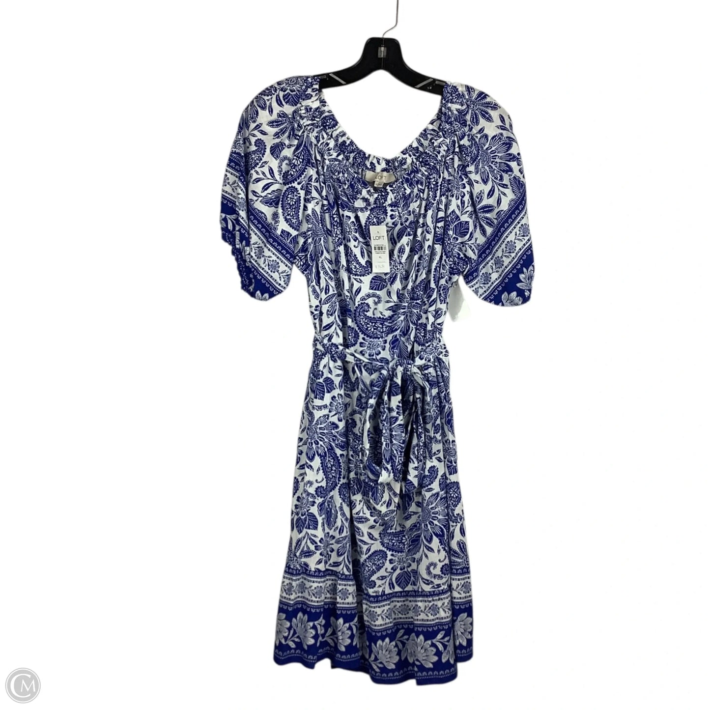 Dress Casual Short By Loft In Blue, Size: Xl