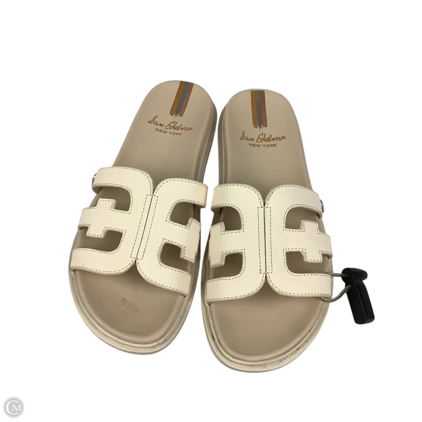 Sandals Flats By Sam Edelman In Cream, Size: 8.5