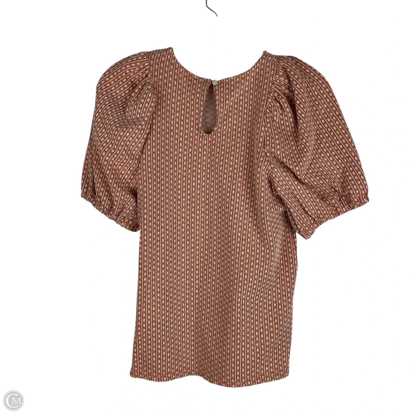 Top Short Sleeve By Madewell In Orange, Size: Xxs