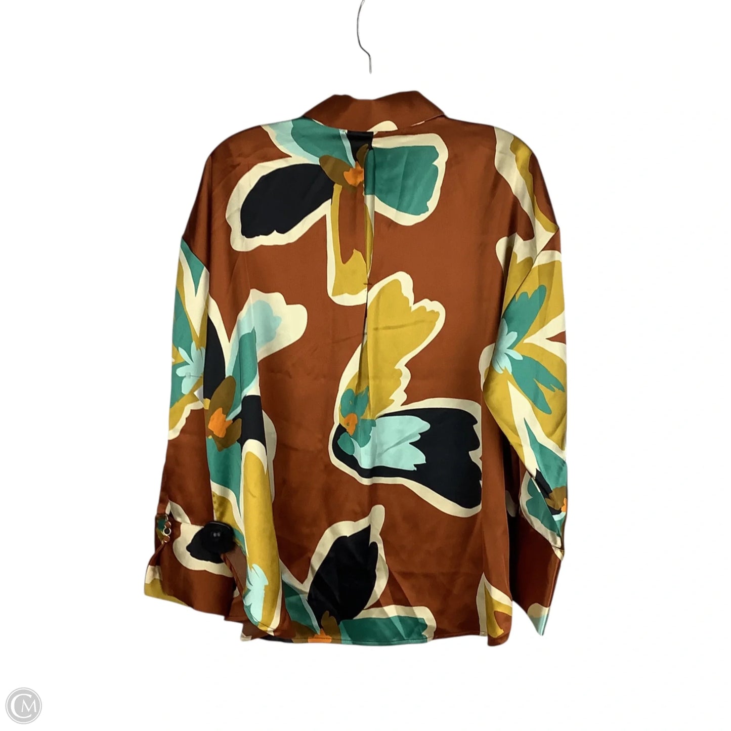 Top Long Sleeve By House Of Harlow In Brown, Size: L