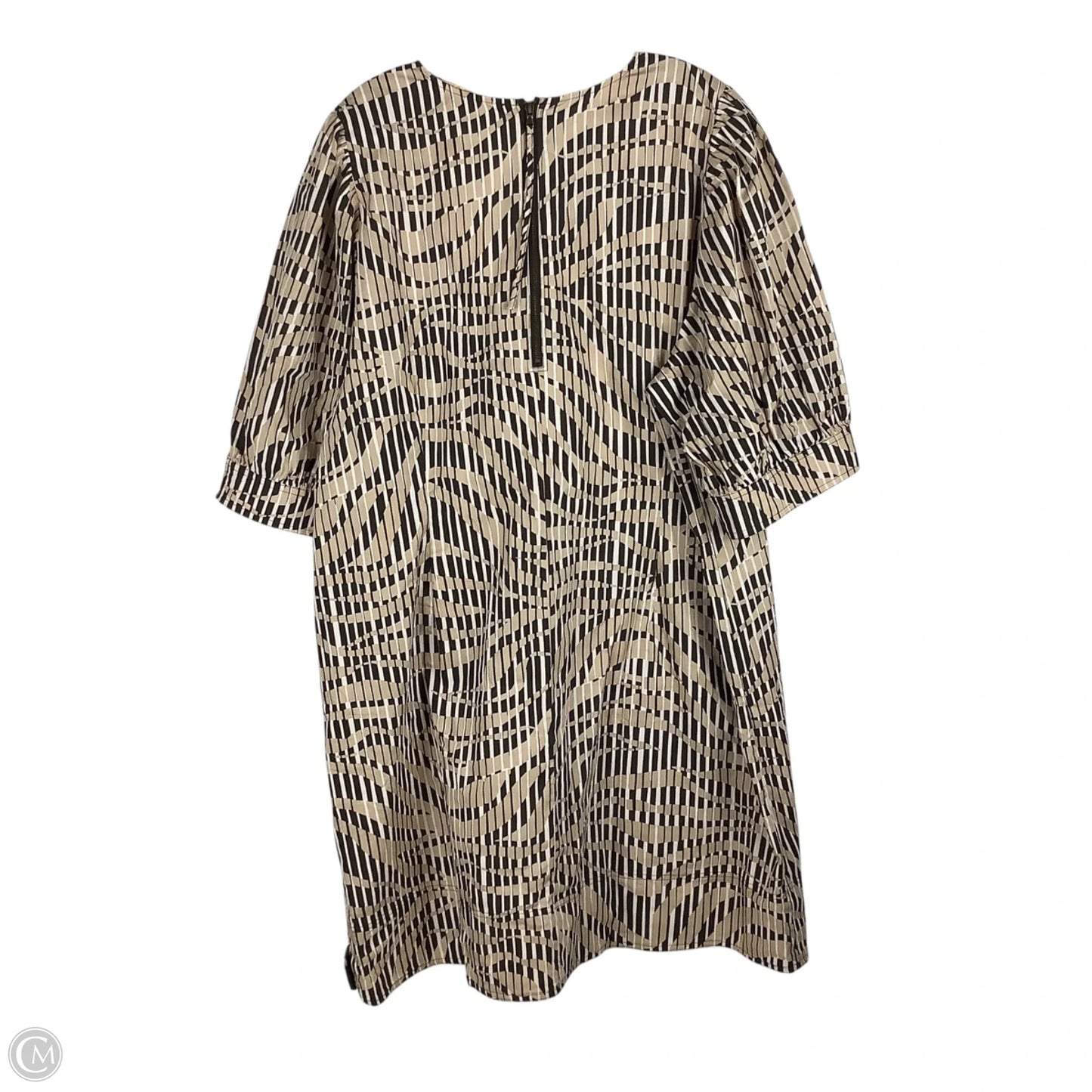 Dress Party Short By Marie Oliver In Brown, Size: 1x