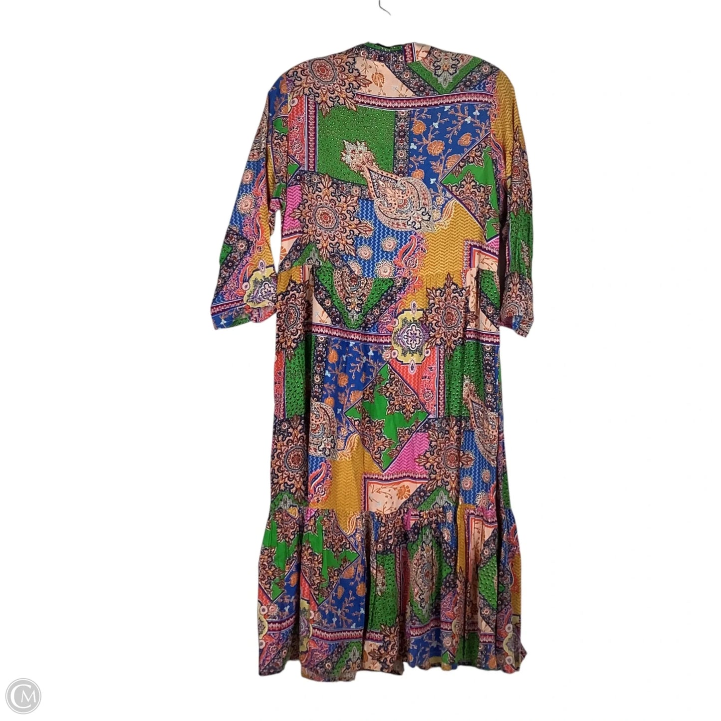 Dress Casual Maxi By Clothes Mentor In Multi-colored, Size: S