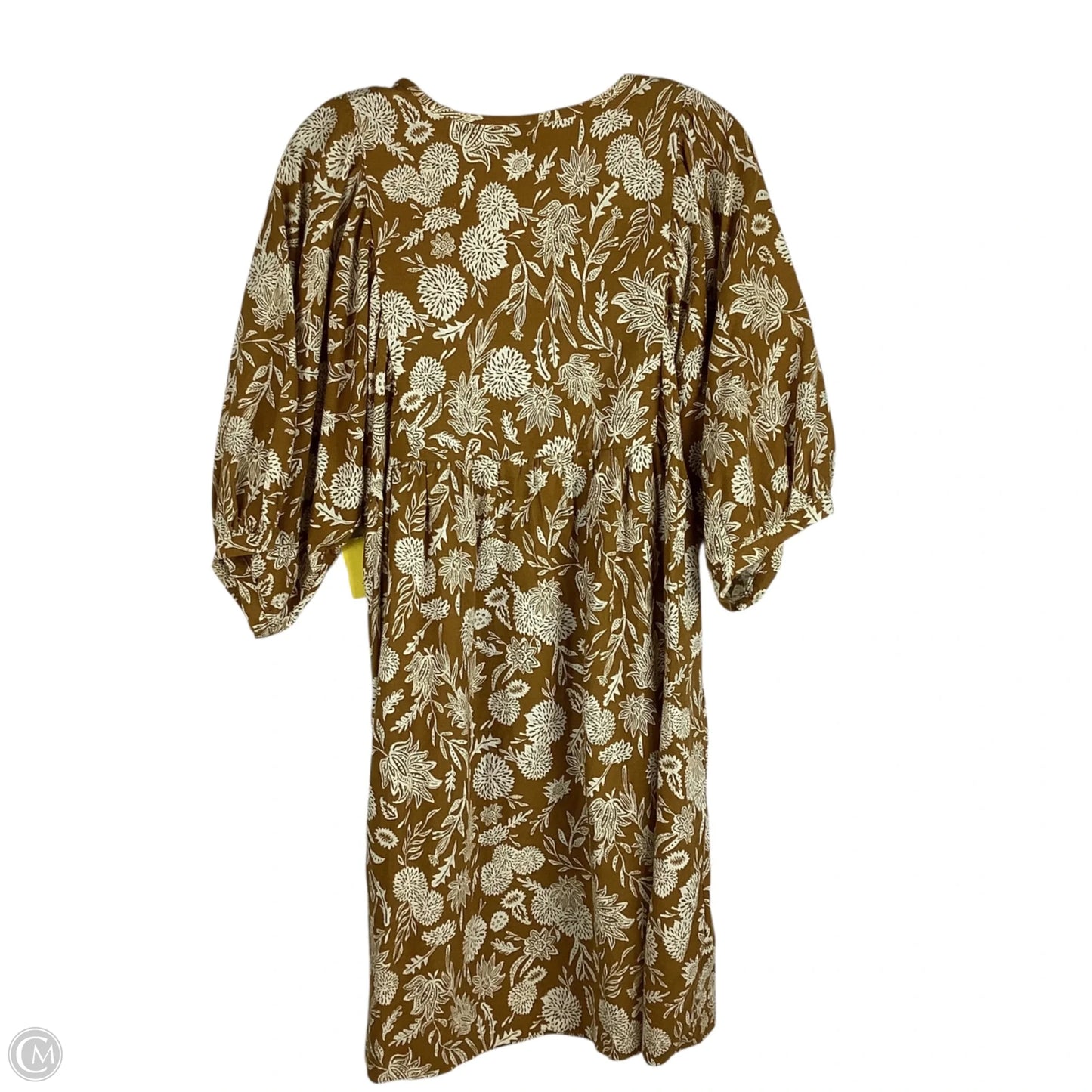 Dress Casual Short By Universal Standard In Yellow, Size: L