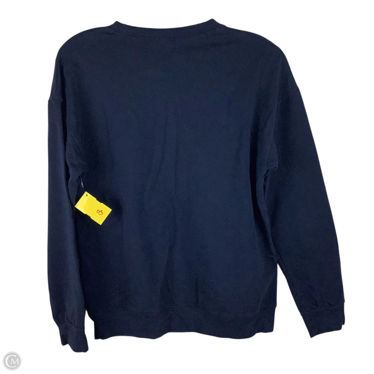 Top Long Sleeve By Clothes Mentor In Navy, Size: S