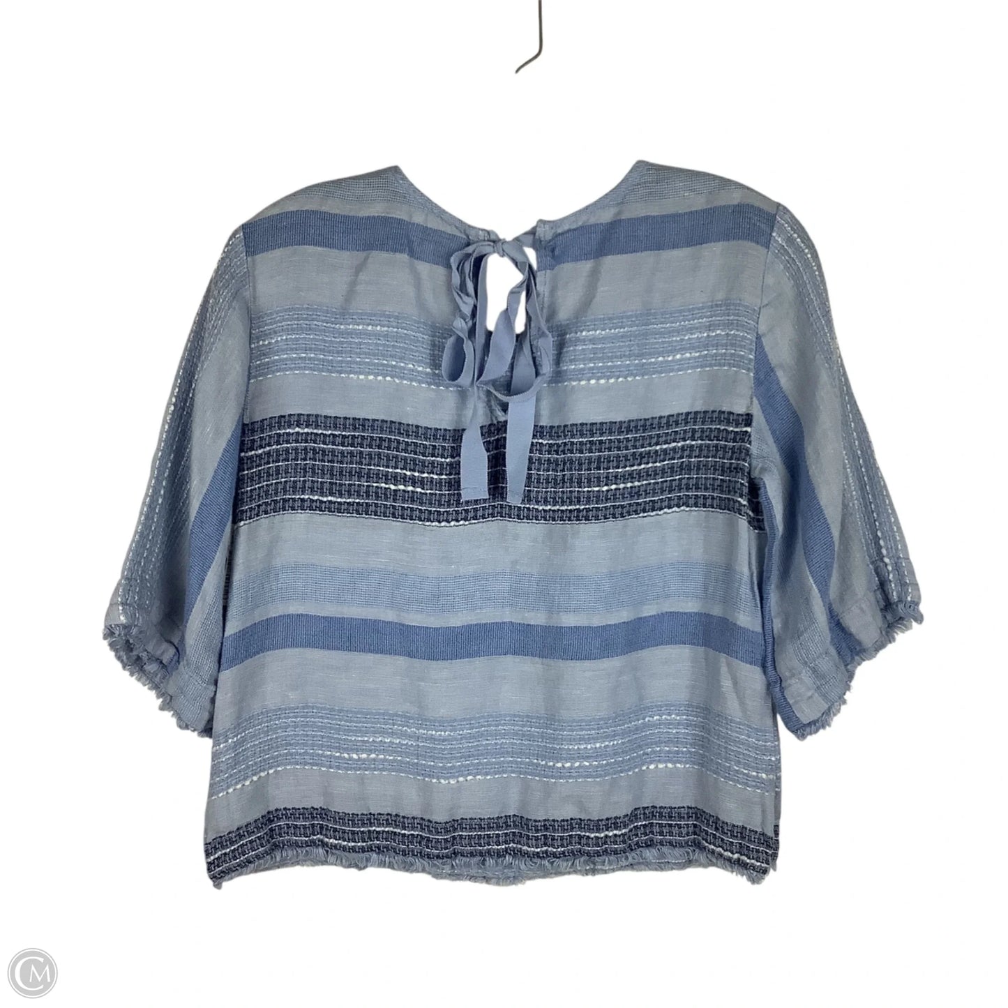 Top Short Sleeve By Cloth & Stone In Blue, Size: Xxs