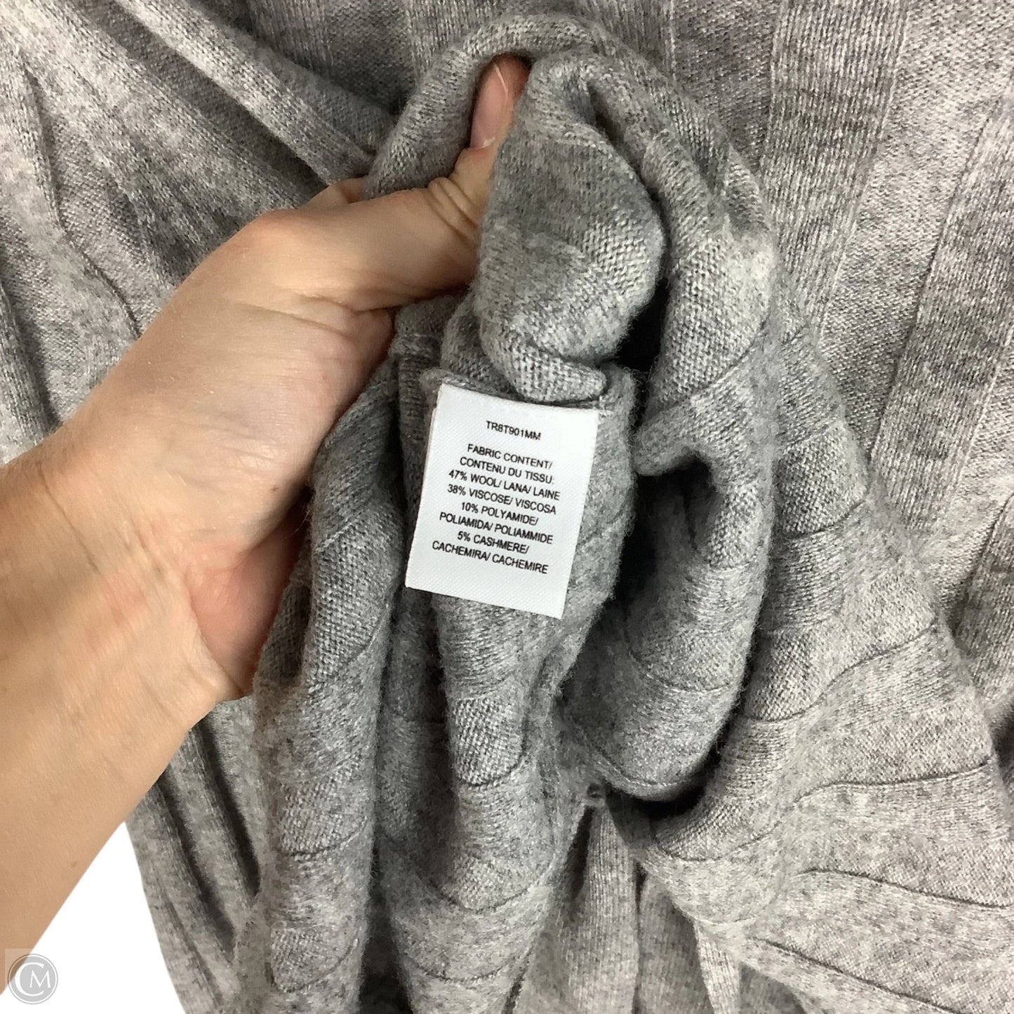 Sweater Designer By Derek Lam In Grey, Size: L