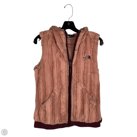 Vest Faux Fur & Sherpa By The North Face In Pink, Size: S