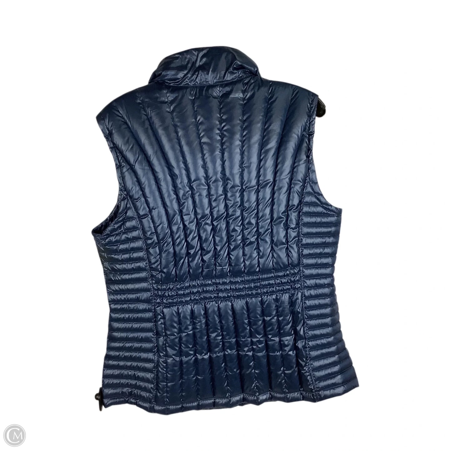 Vest Puffer & Quilted By Calvin Klein In Navy, Size: Xl