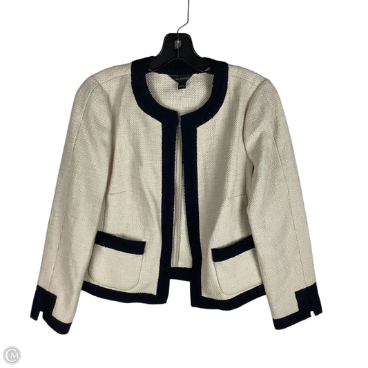 Blazer By Ann Taylor In Cream, Size: S