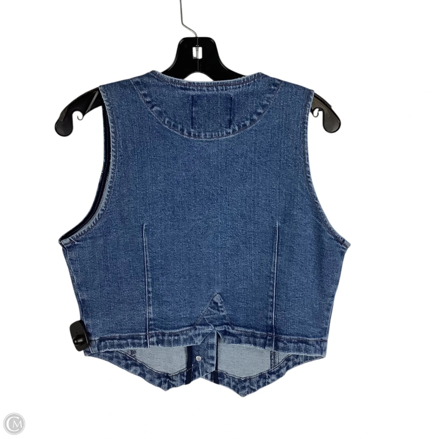 Vest Other By Fashion Nova In Blue Denim, Size: Xl