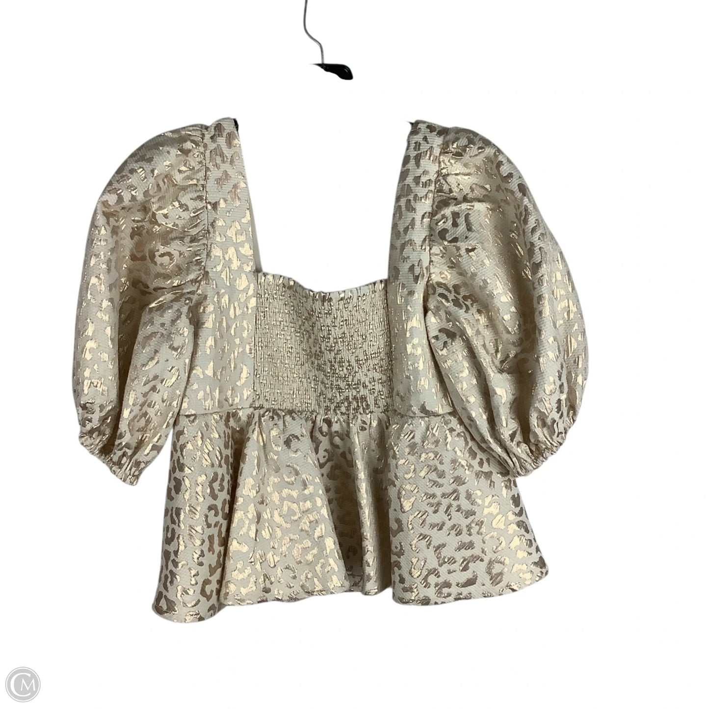 Top Short Sleeve By Buddy Love In Gold, Size: S