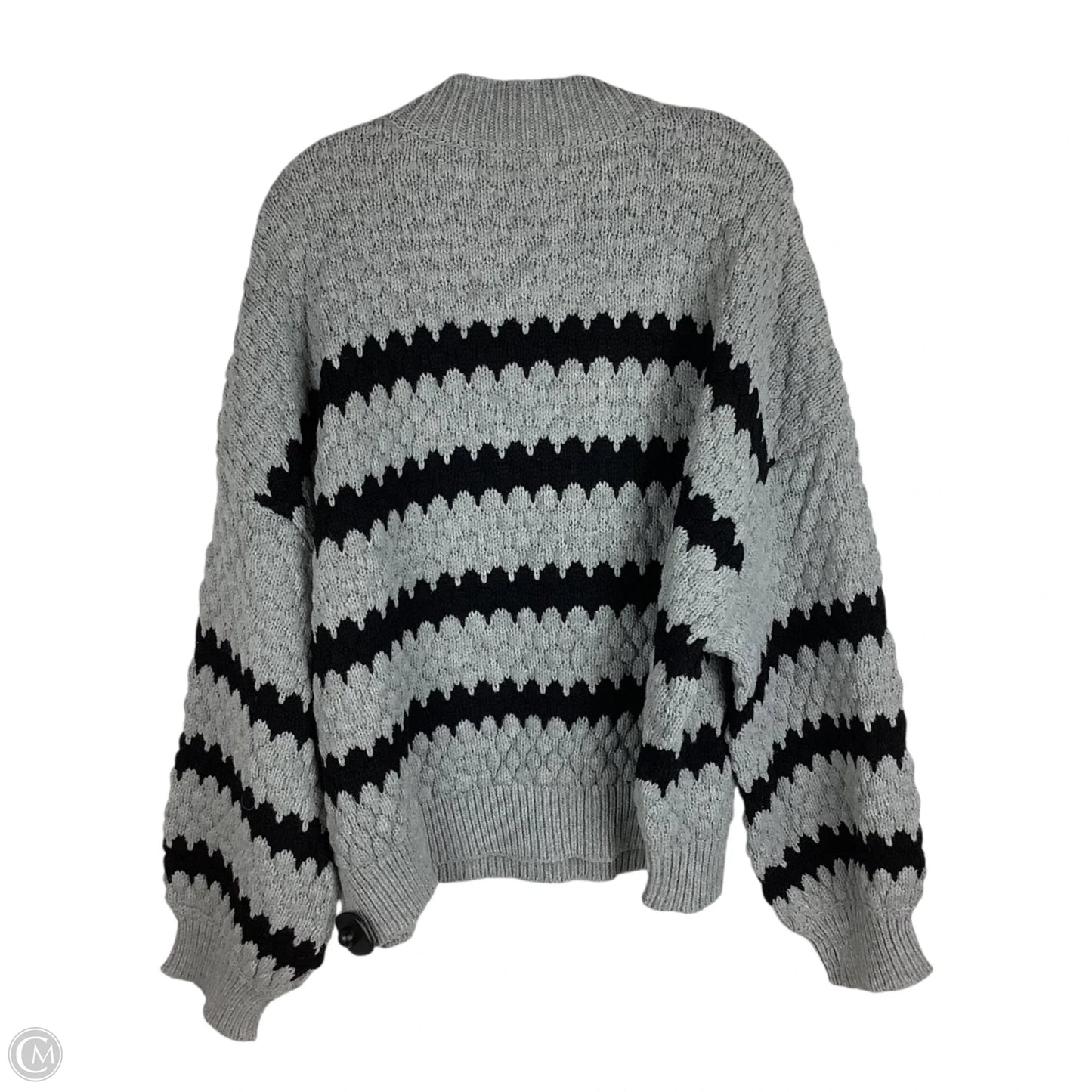 Sweater By Kirundo In Grey, Size: Xxl