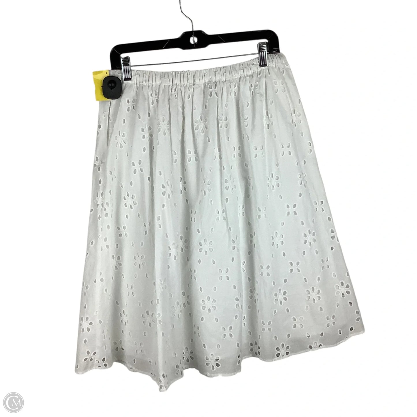 Skirt Midi By J. Crew In White, Size: M