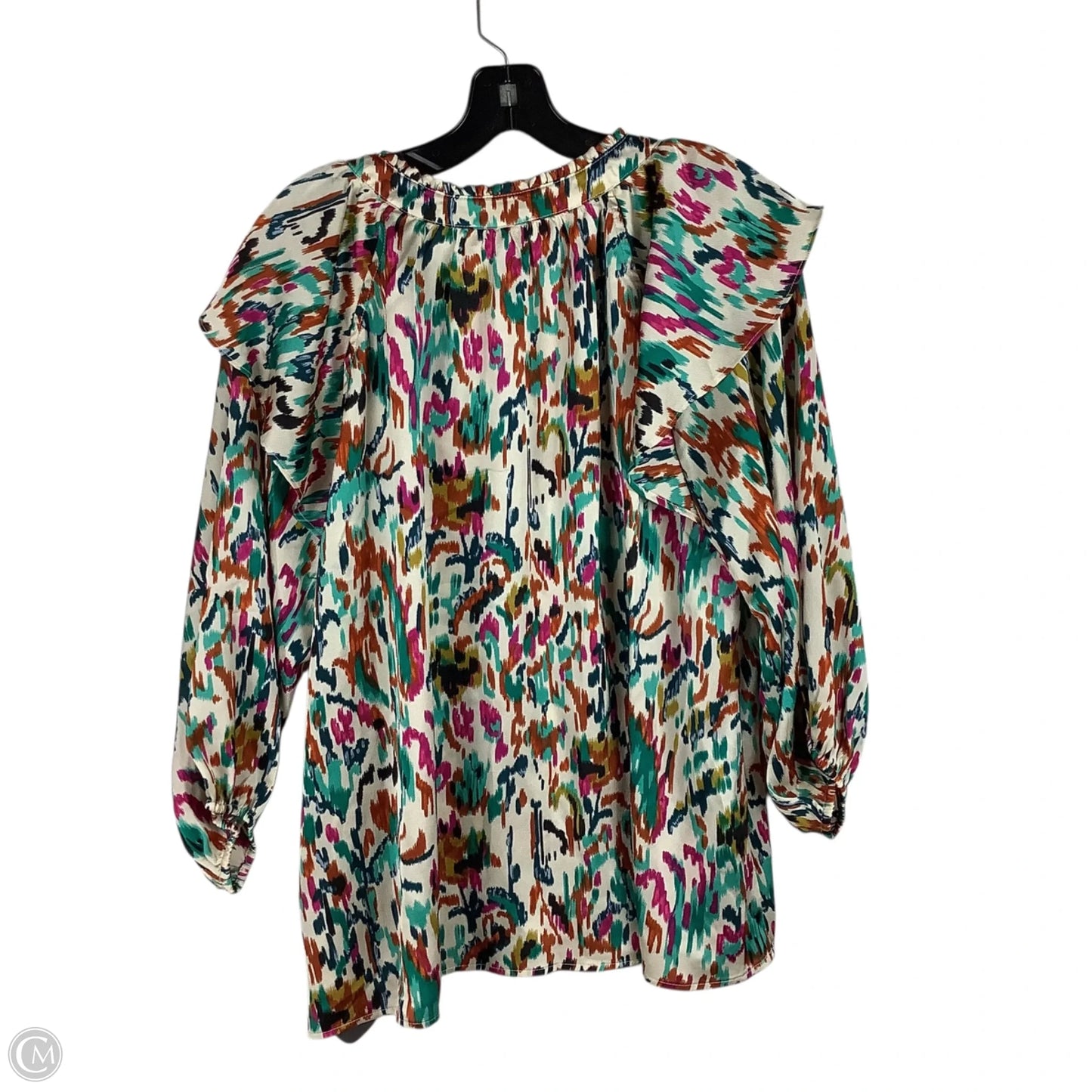Top Long Sleeve By Entro In Multi-colored, Size: L