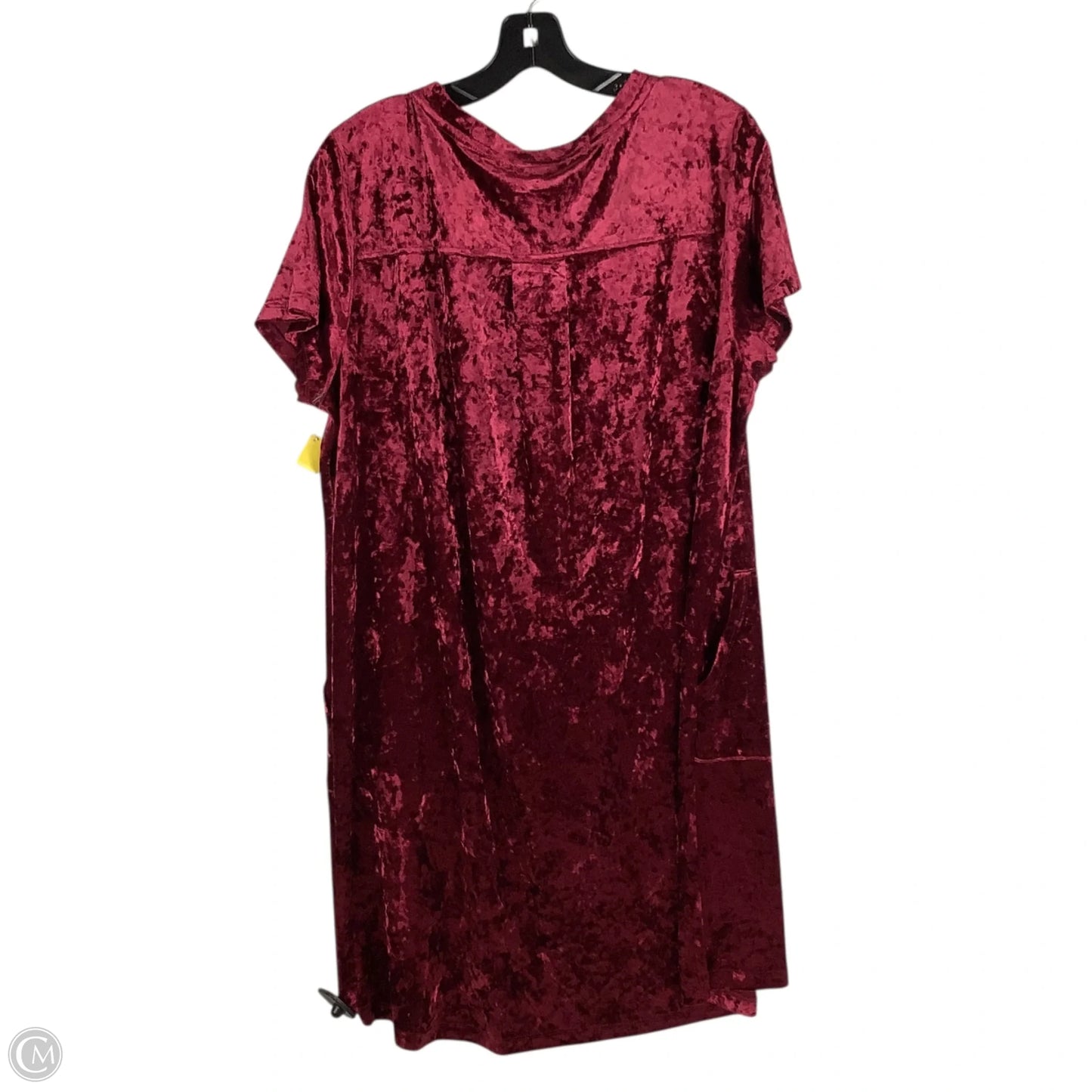 Dress Casual Short By Bobeau In Red, Size: Xl