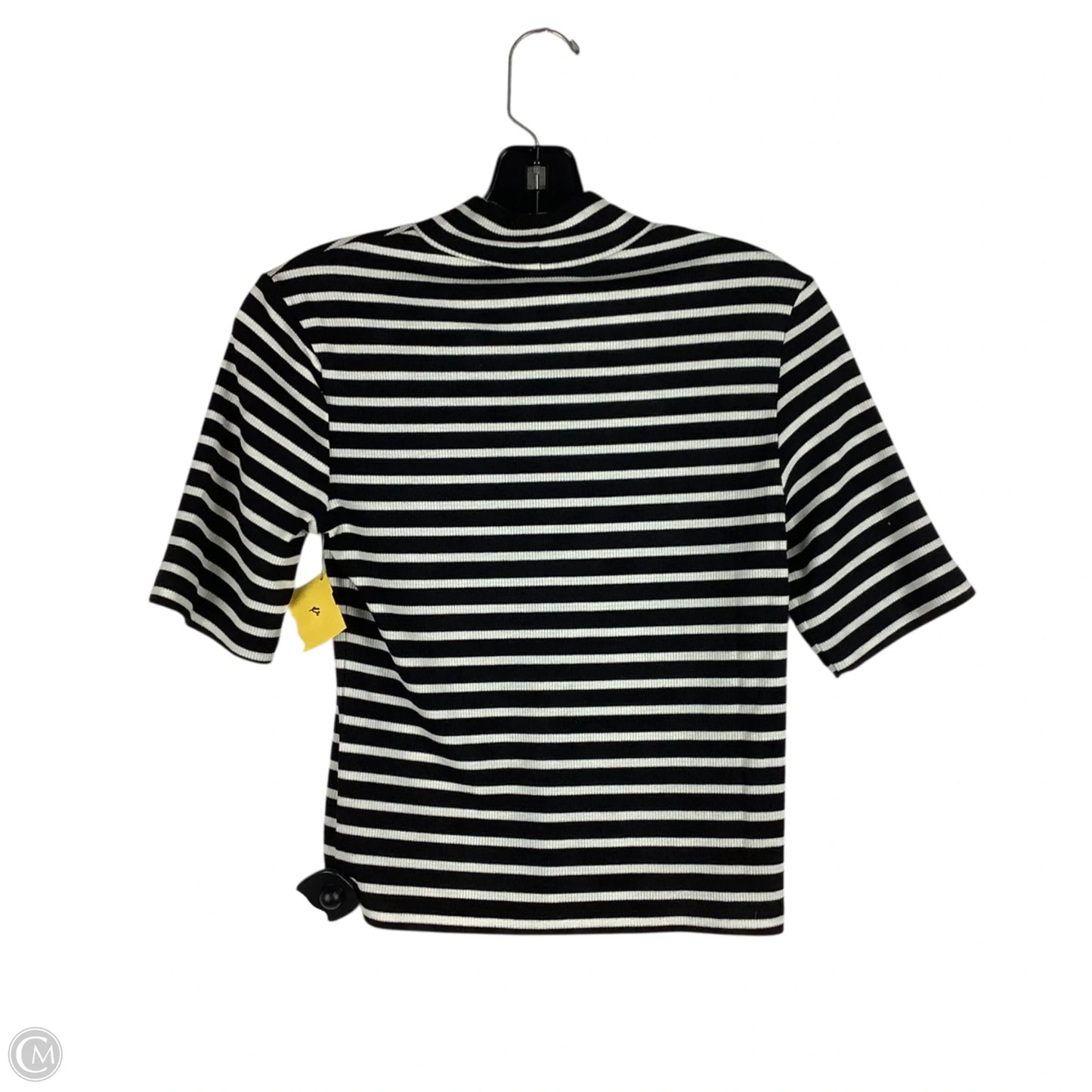 Top Short Sleeve By Maeve In Striped Pattern, Size: S