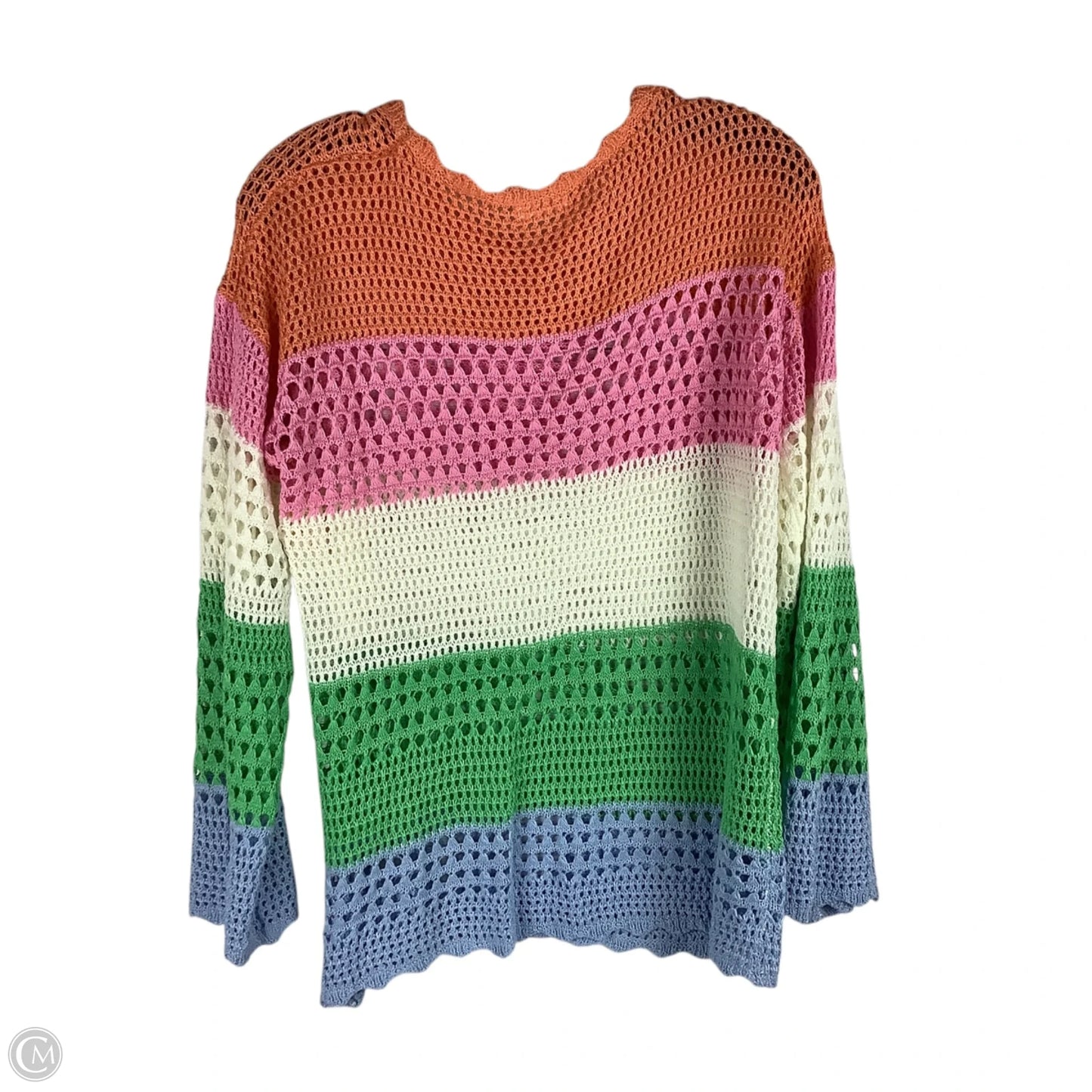 Top Long Sleeve By Altard State In Multi-colored, Size: S
