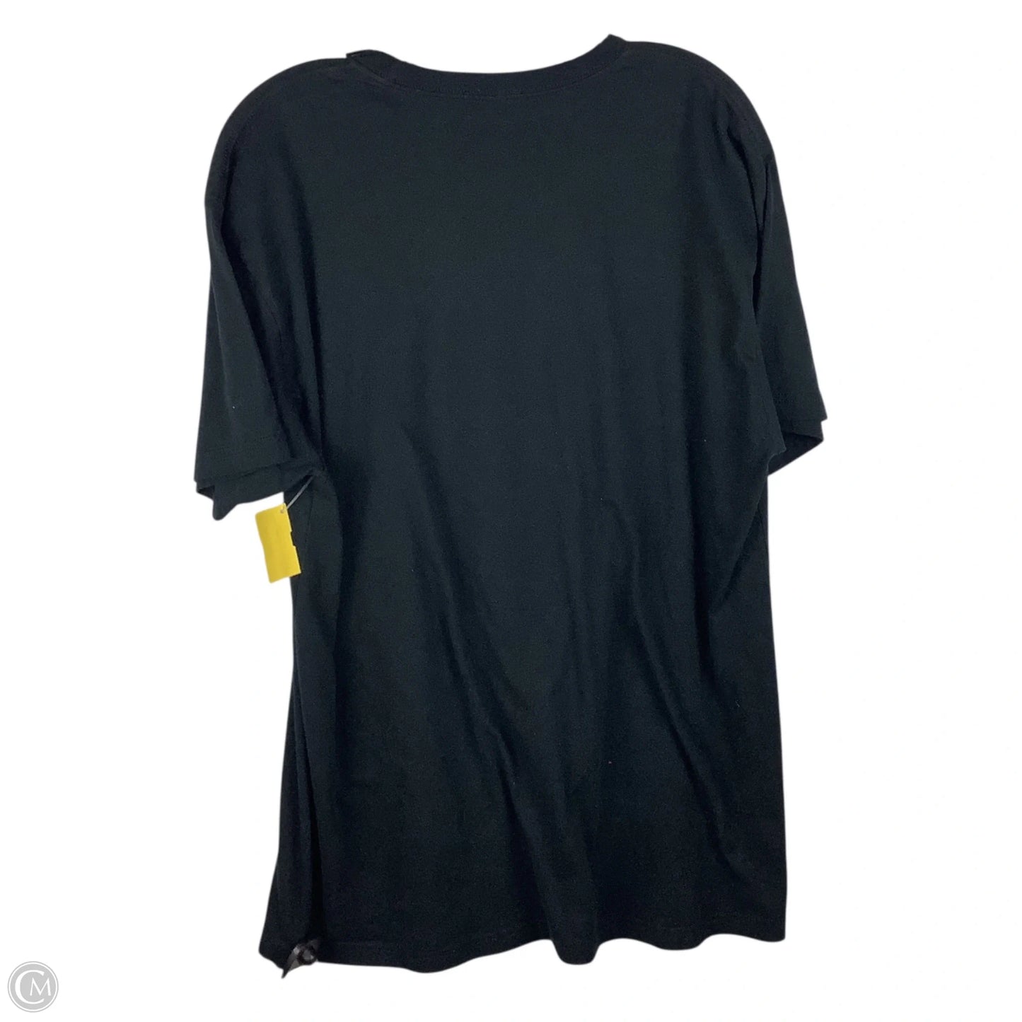 Top Short Sleeve By Clothes Mentor In Black, Size: Xl