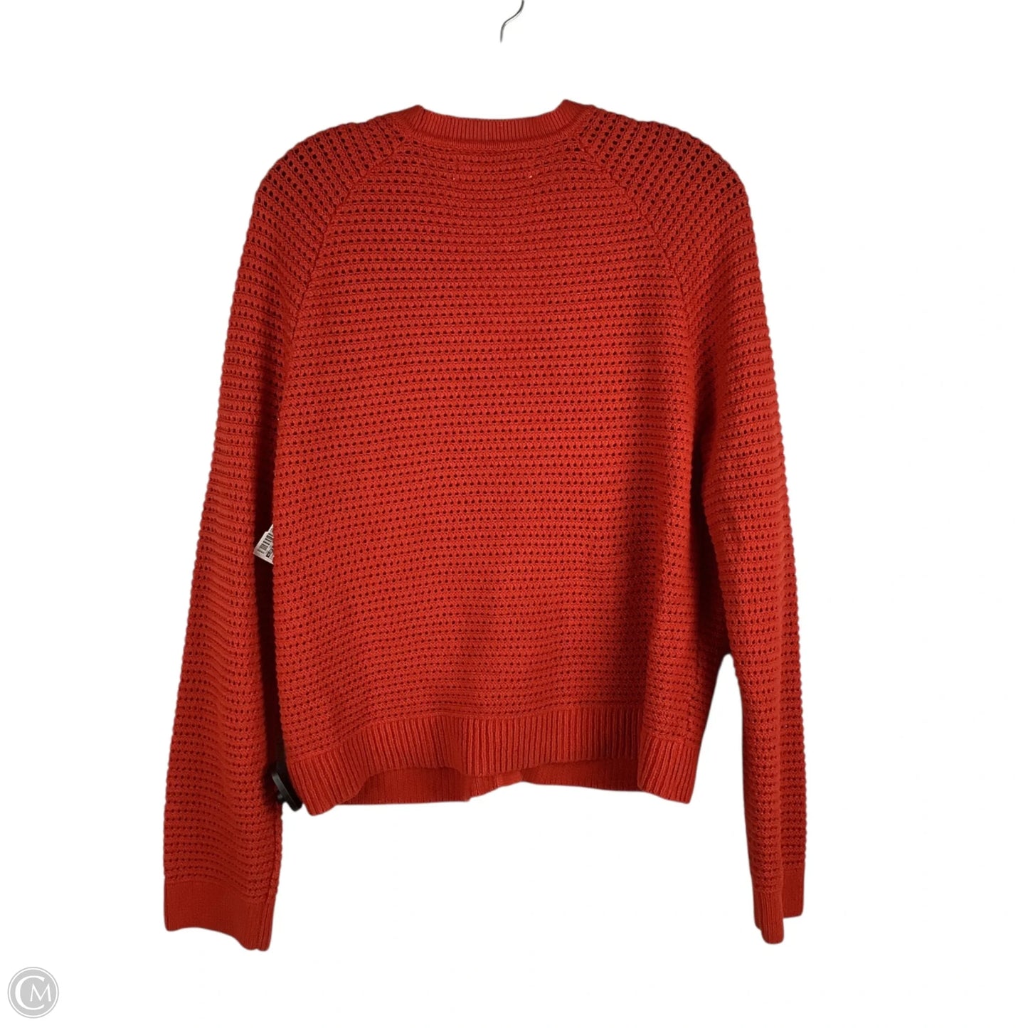 Cardigan By Loft In Red, Size: L