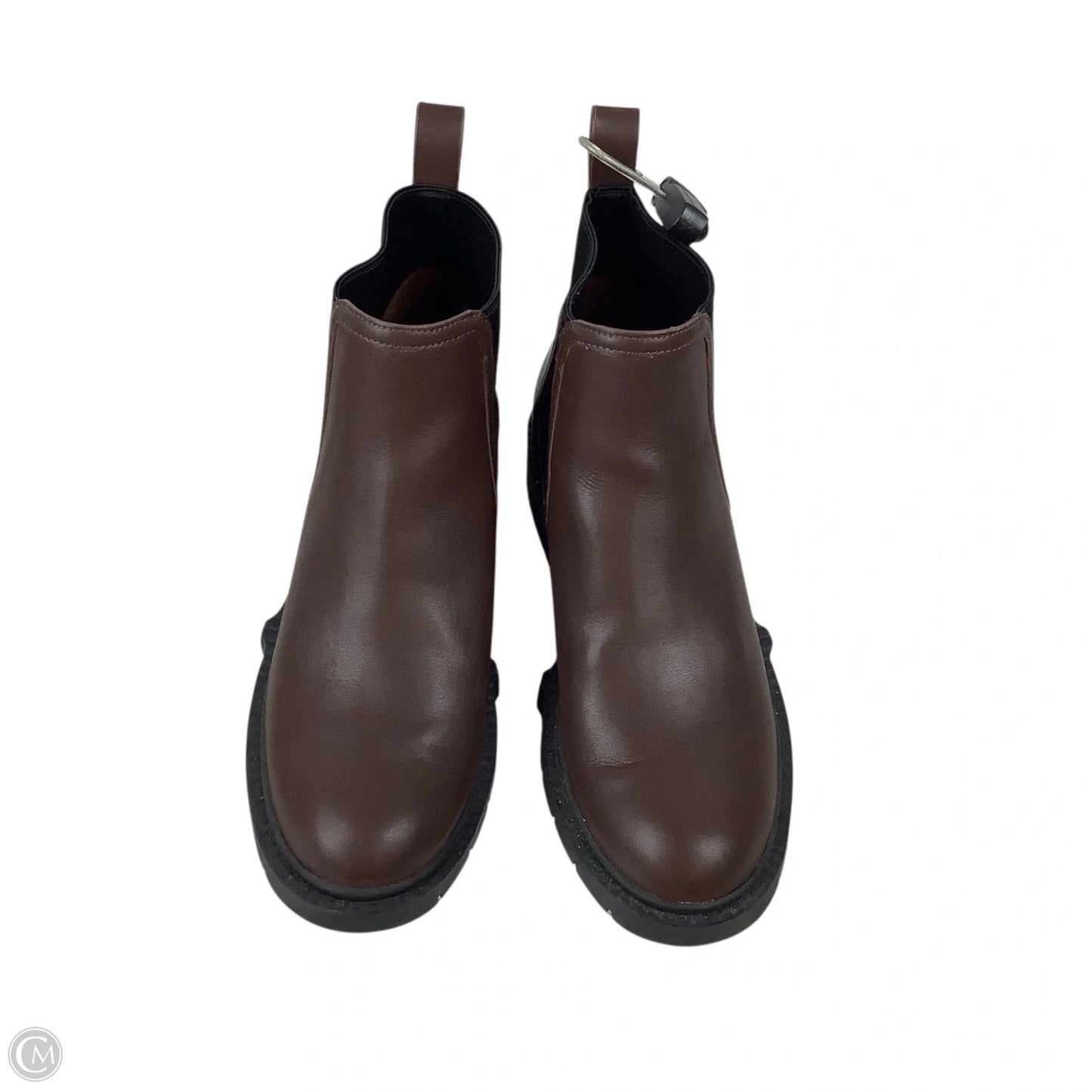 Boots Designer By Coach In Brown, Size: 7