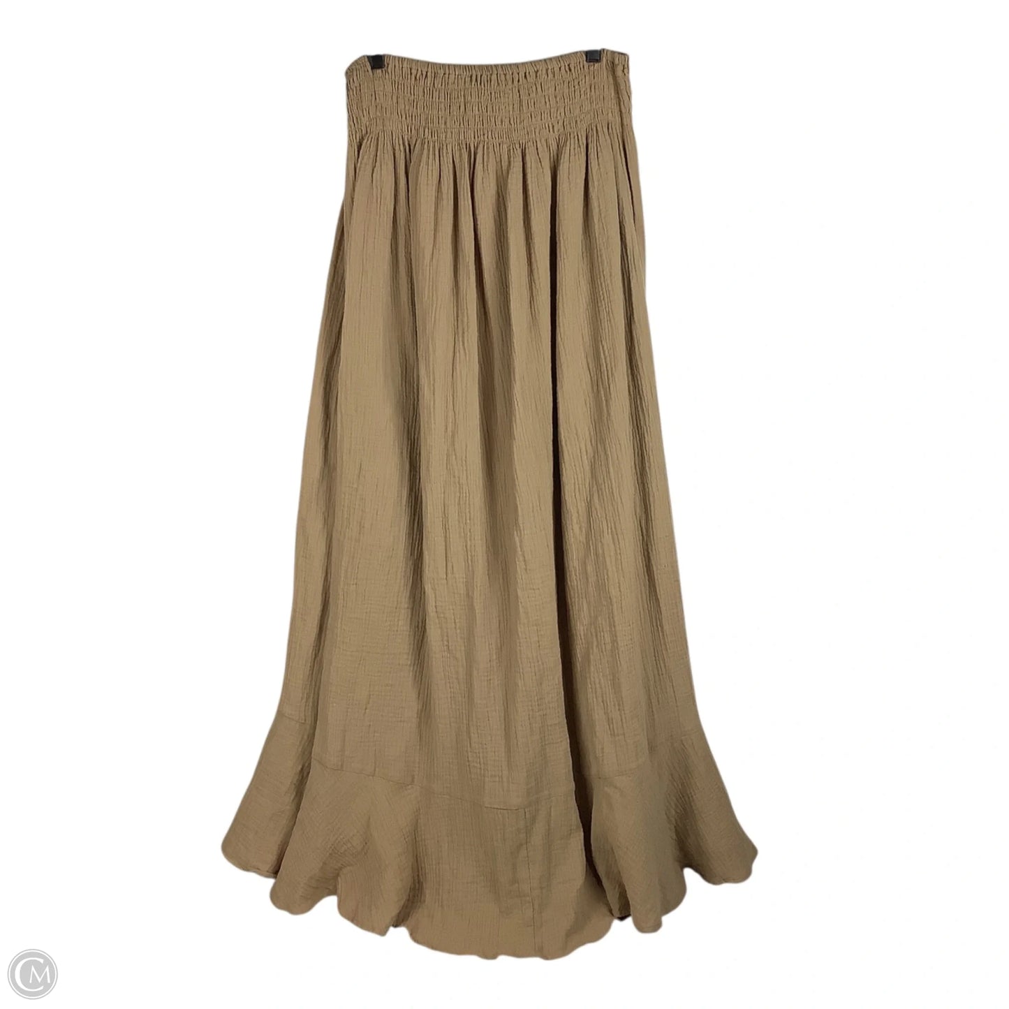Skirt Maxi By Vestique In Brown, Size: S